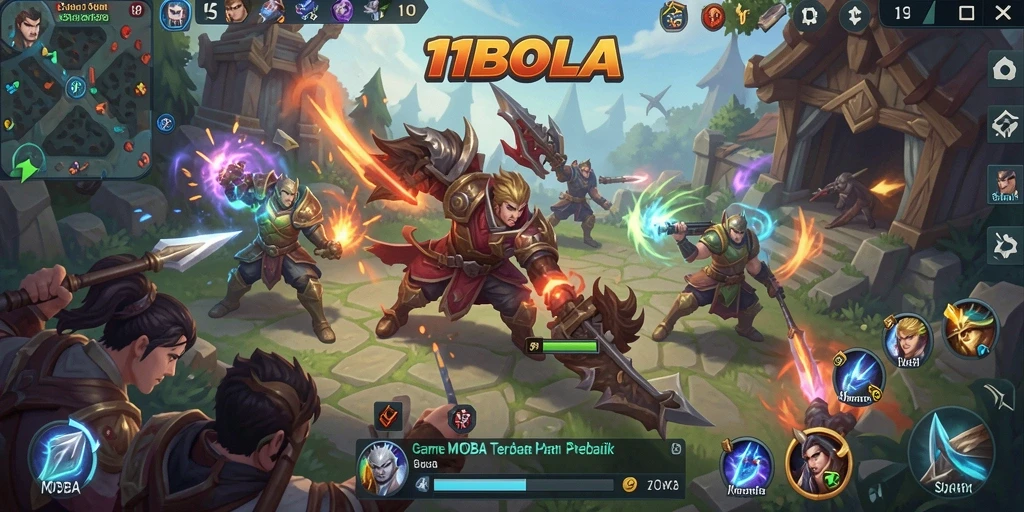 Gameplay seru dan penuh strategi di dalam 11BOLA.