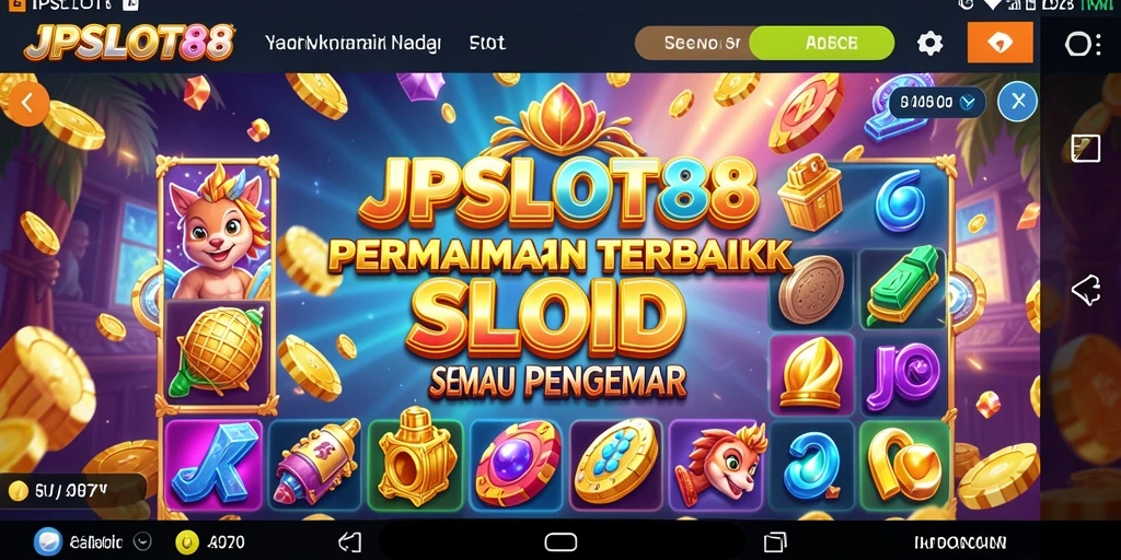 Tampilan gameplay menarik dari JPSLOT88 dengan grafis yang memukau.