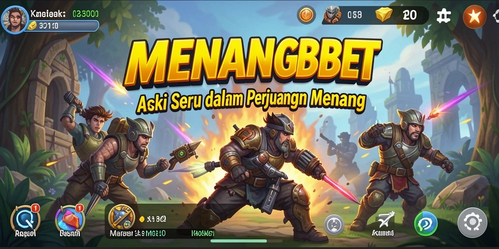 Tampilan menegangkan dari gameplay MENANGBET yang penuh aksi.