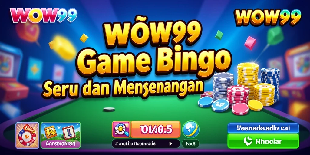 Tampilan gameplay yang seru dan interaktif dalam permainan Bingo.
