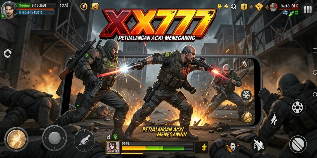Gameplay menegangkan dengan aksi seru dan tantangan menarik.